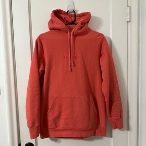 Undefeated Hoodie Size Medium Coral color
